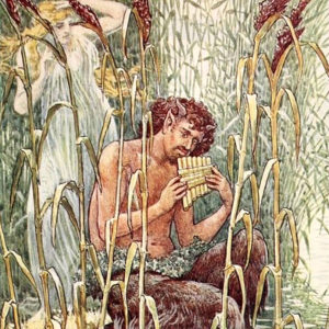 イオと100の目をもつアルゴス、葦に変身したシュリンクス