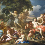 酒神バッカスとテーバイ市のペンテウス王