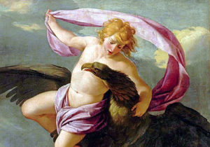 【ガニュメデスの誘拐】ユピテル(ゼウス)が愛する酒の給仕役［水瓶座］