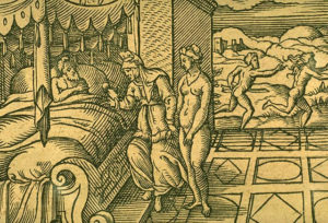 父キニュラス王と娘ミュラ②